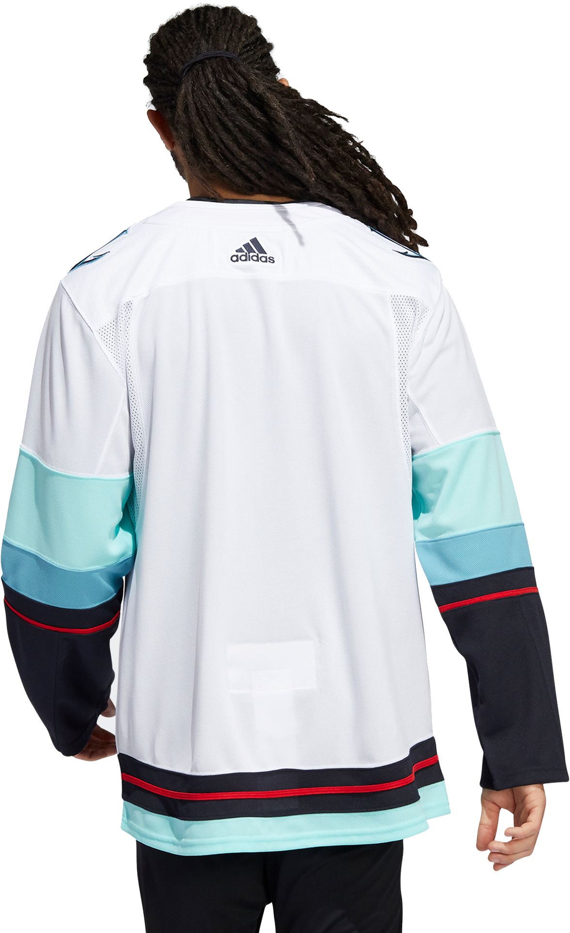 adidas Seattle Kraken Wordmark ADIZERO Authentic Away Jersey