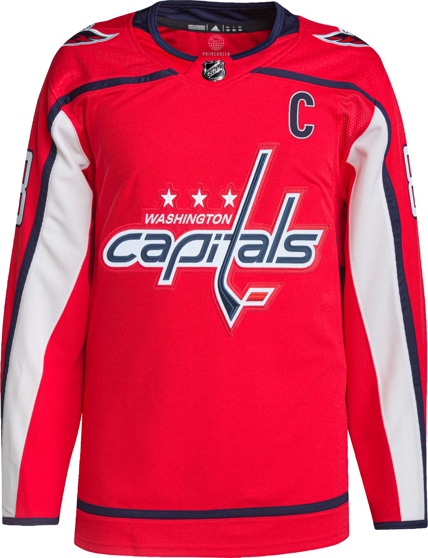 adidas Men's Washington Capitals Alex Ovechkin #8 ADIZERO Premium Authentic Home Jersey product image