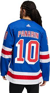 Adidas Men's New York Rangers Artemi Panarin #10 Adizero Authentic Jersey, Size 46, Blue