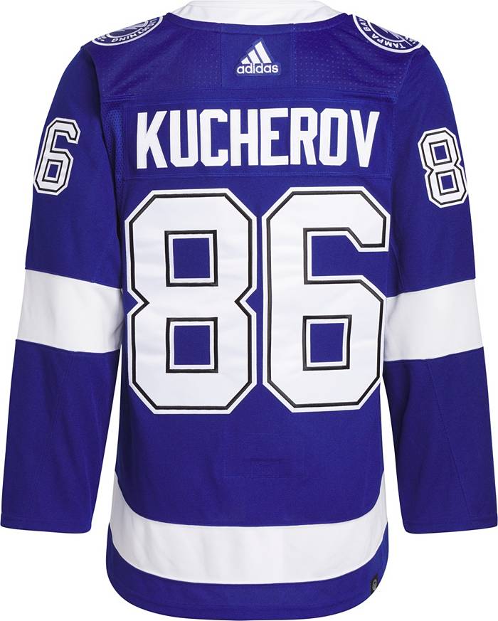 Tampa Bay Lightning New Adidas Authentic #86 Kucherov Size 54 NHL