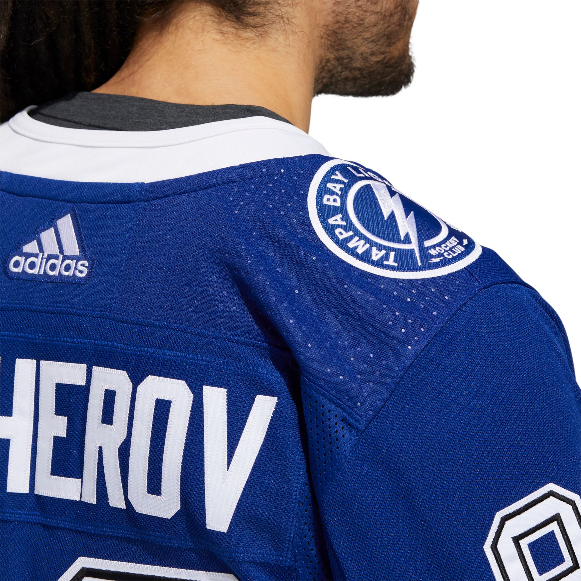 Adidas Tampa Bay Lightning No86 Nikita Kucherov White Road Authentic Women's Stitched NHL Jersey