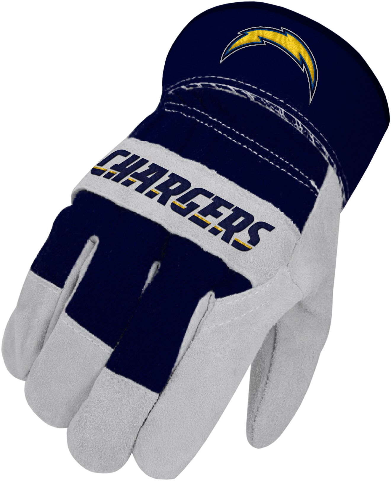 Sports Vault Los Angeles Chargers Work Gloves