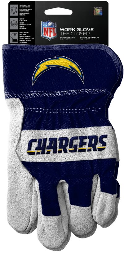 Sports Vault Los Angeles Chargers Work Gloves product image