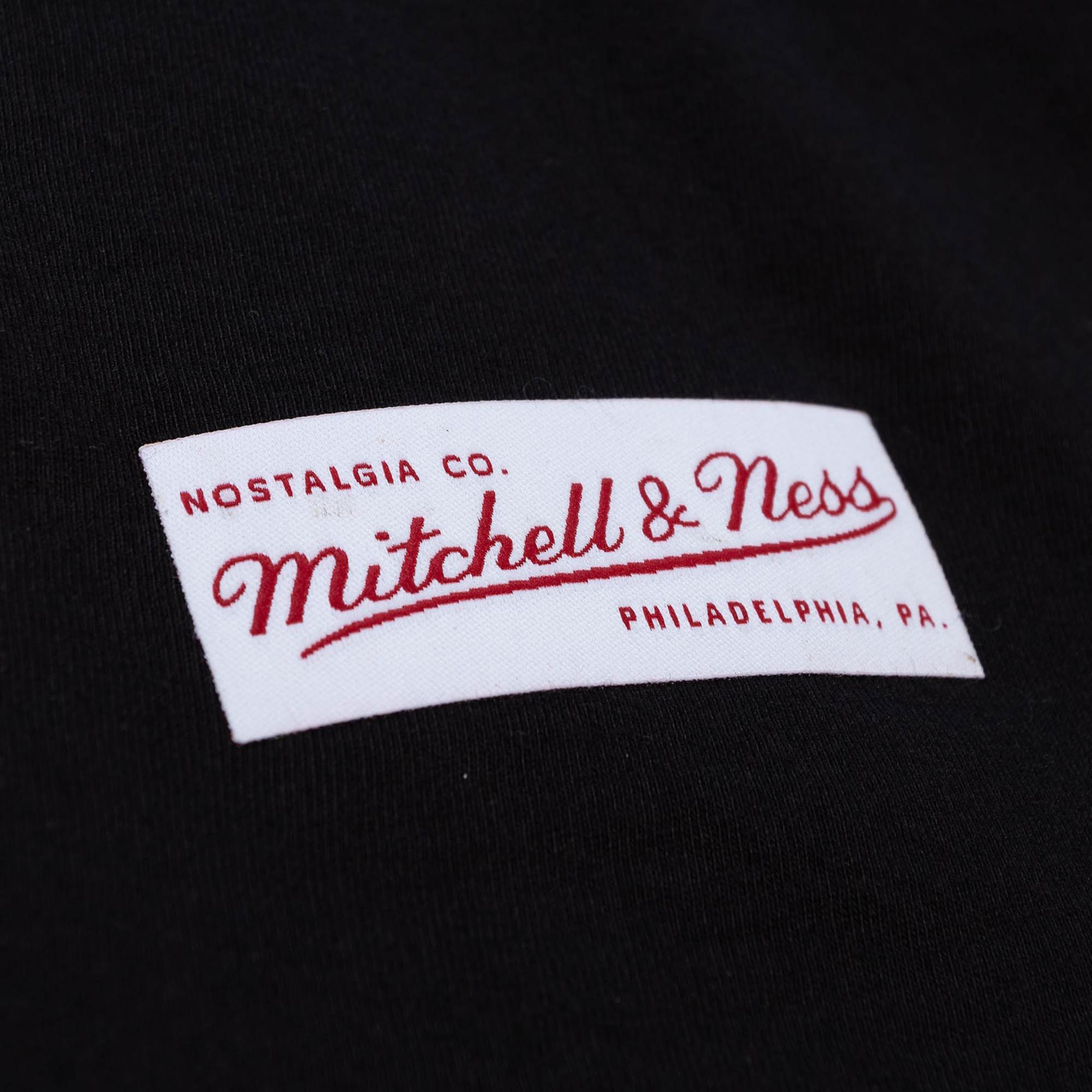 Mitchell & Ness Dallas Stars Distressed Logo Black T-Shirt product image