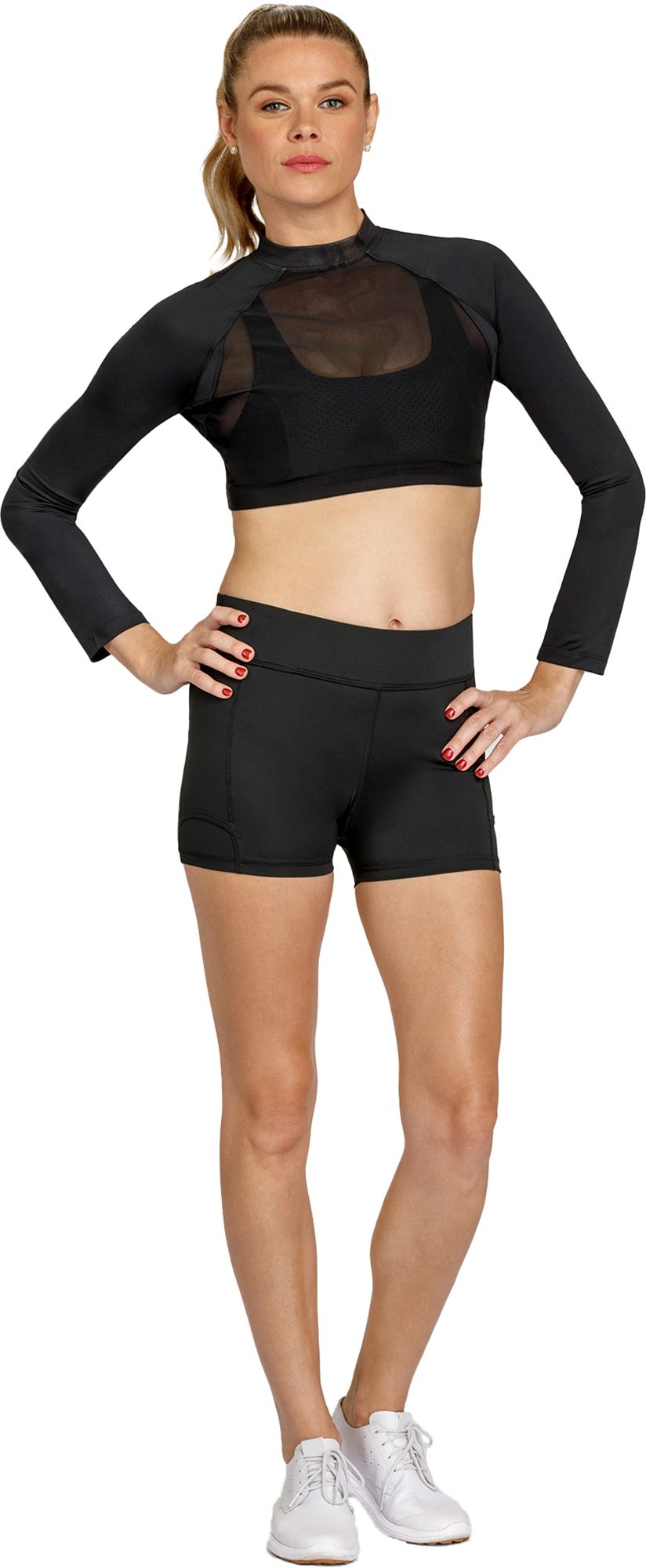 Tail Women's Edie Cropped Layering Golf Top product image