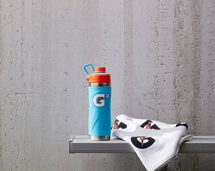 Gatorade 30oz Insulated Squeeze Water Bottle - Gray