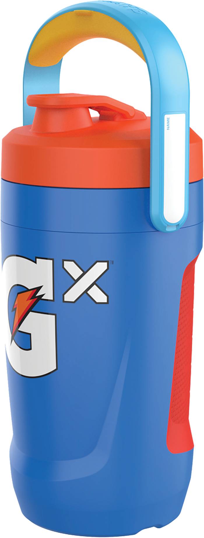 Gatorade Gx 64oz Drink Jug Bottle Water Neon Pink Fence Hook Pod Insulates  12hr