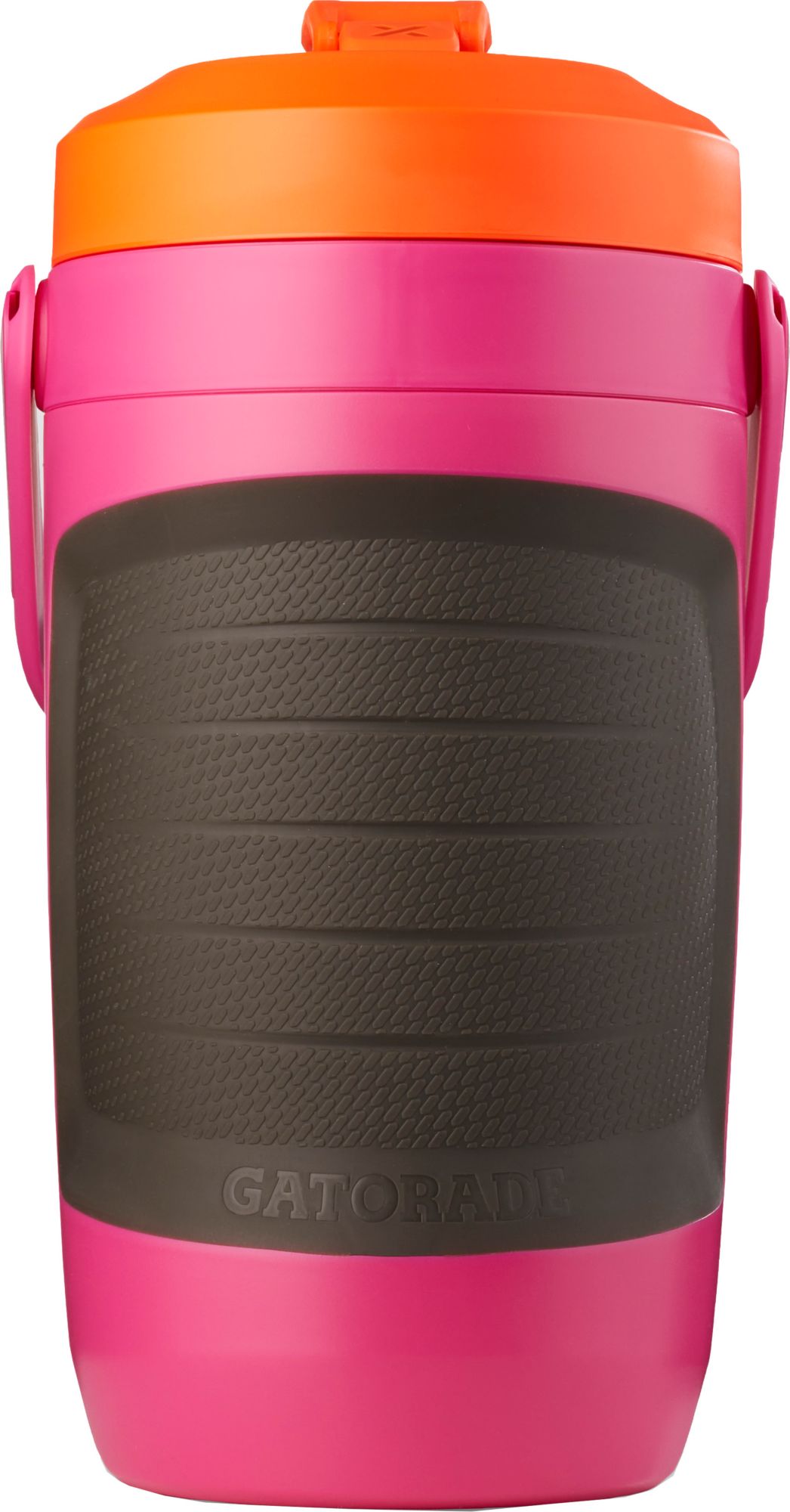 Gatorade Gx 64oz Drink Jug Bottle Water Neon Pink Fence Hook Pod Insulates  12hr