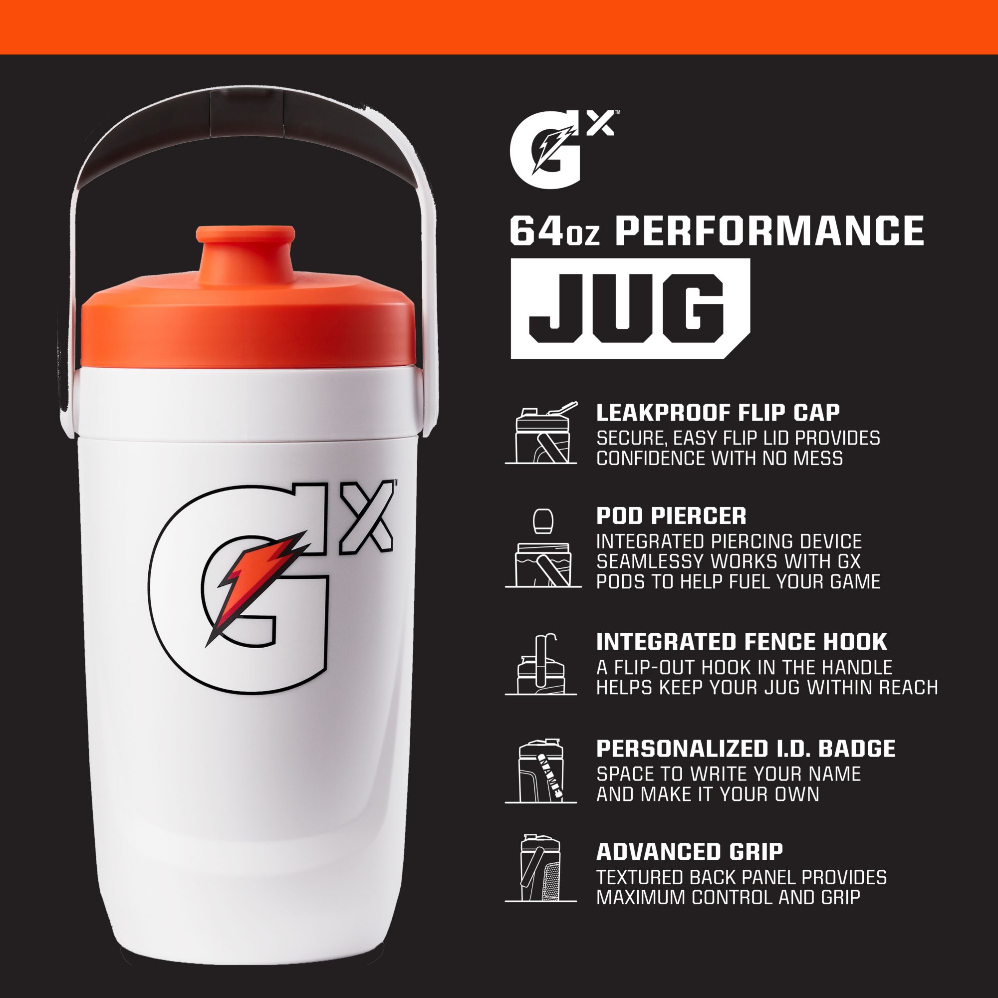 Gatorade 64 oz. Gx Performance Jug