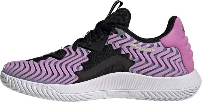 Adidas Men's SoleMatch Control Tennis Shoes, Size 10, White/Black/Silver