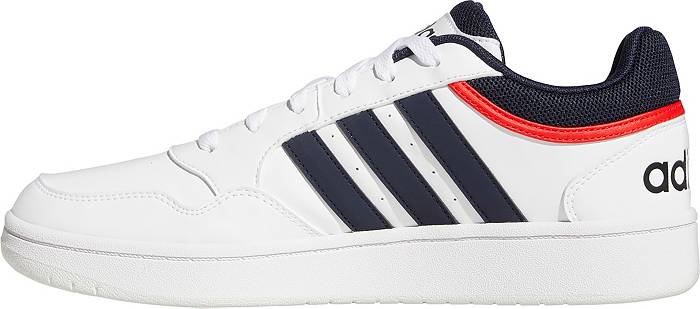 Adidas Hoops 3.0 Men's Basketball Shoes, Size: 13, White