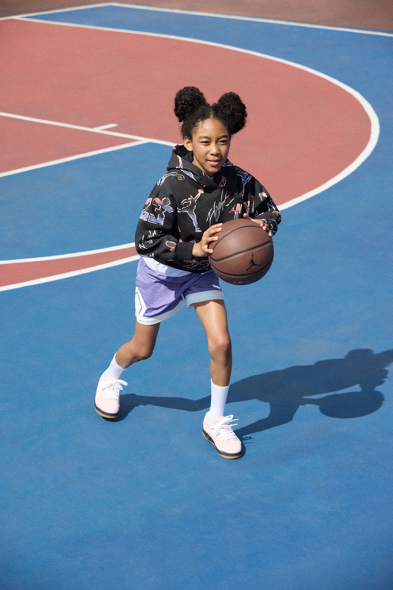 Jordan Girls' Dri-FIT Diamond Shorts product image