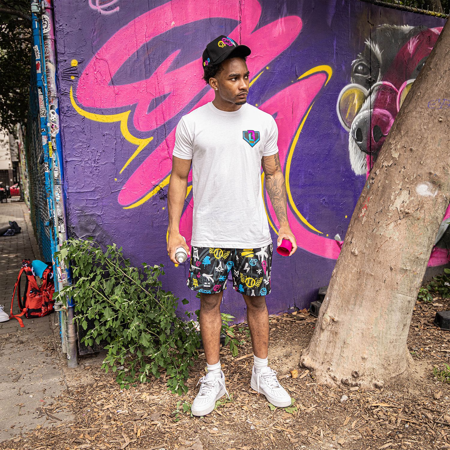 Baseball Lifestyle 101 Men's 5” Graffiti Crown Shorts product image