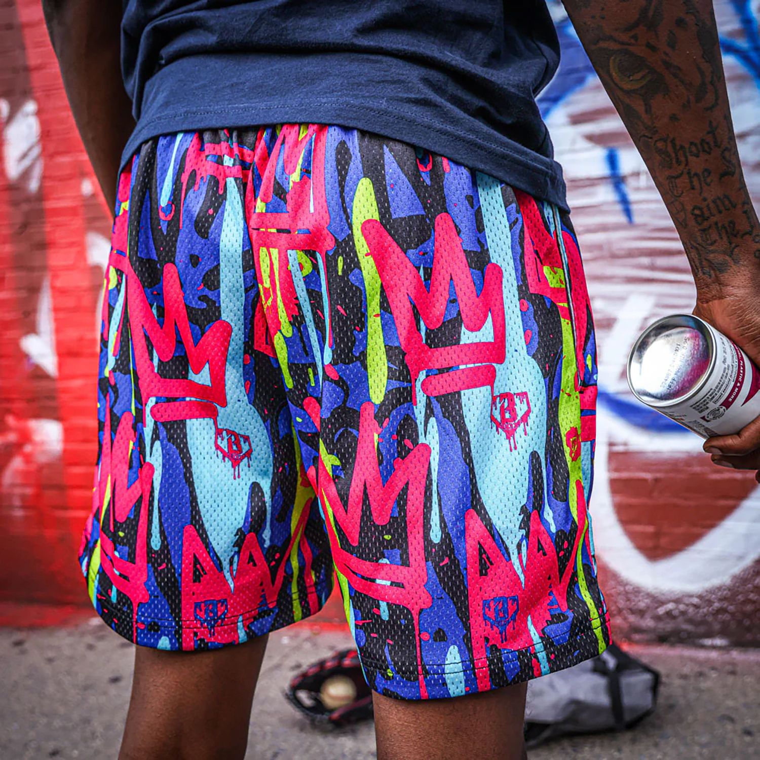 Baseball Lifestyle 101 Men's 5” Graffiti Crown Shorts product image