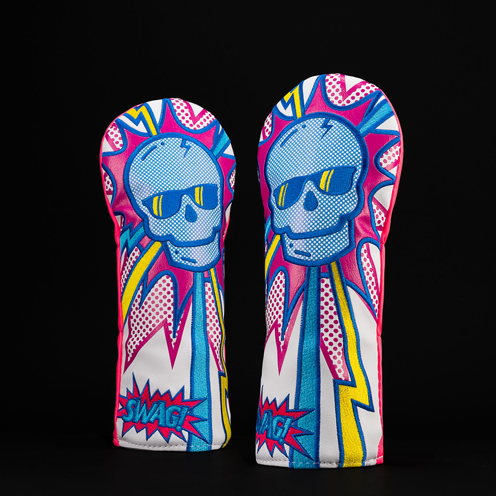 SWAG Pop Art Skull Fairway Wood Headcover product image