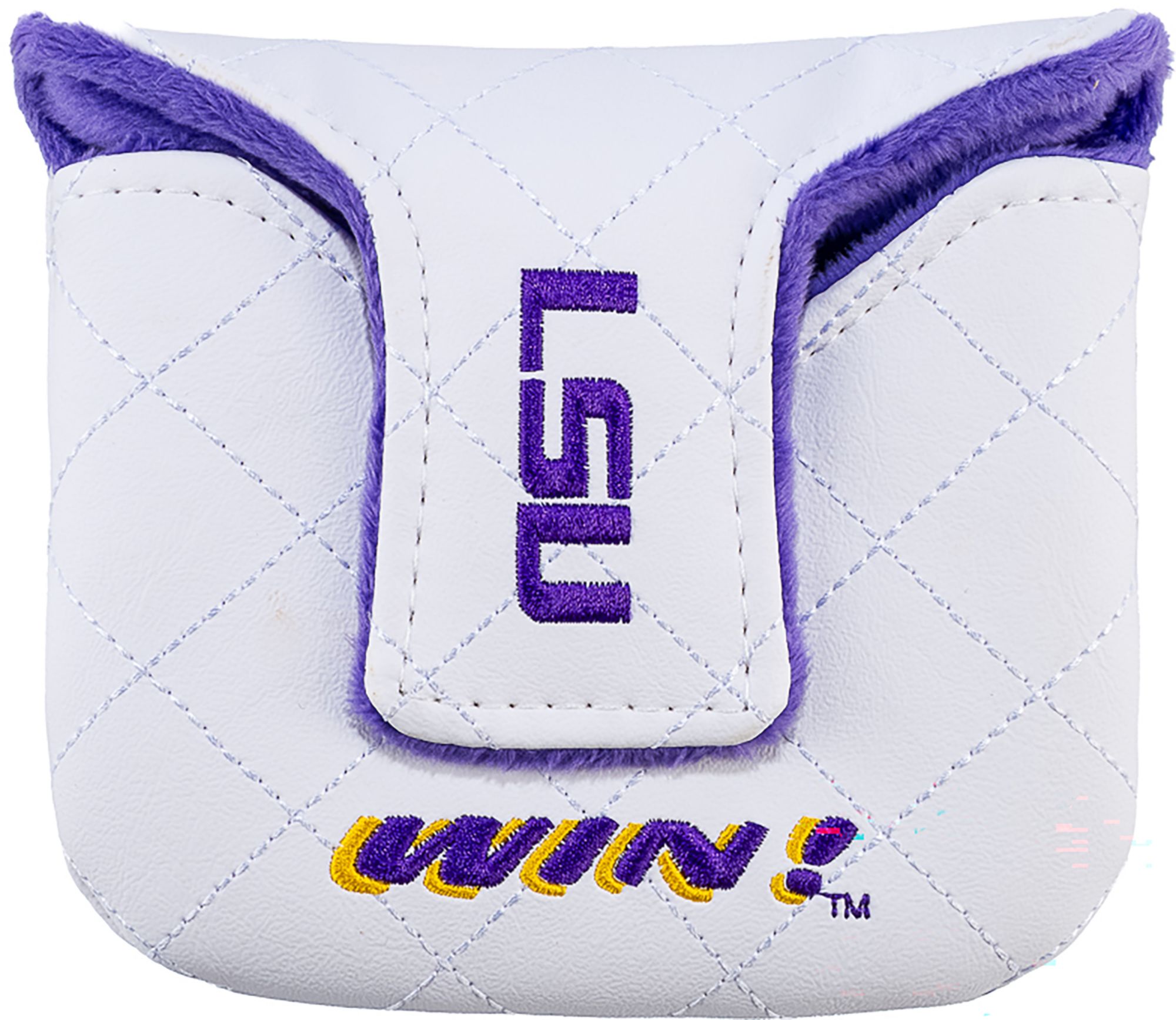 Hometown Brands LSU Tigers Diamond Stitch Mallet Putter Headcover product image