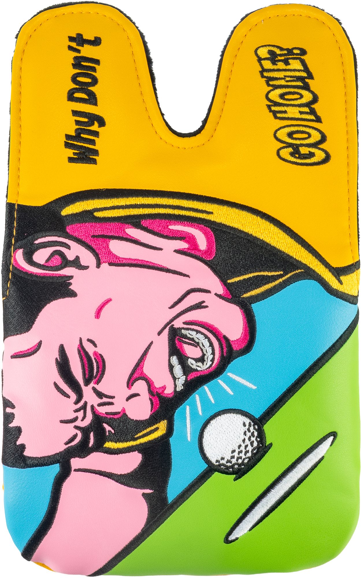 REWIND Golf Happy Gilmore Go Home Large Center Shaft Mallet Putter Headcover product image