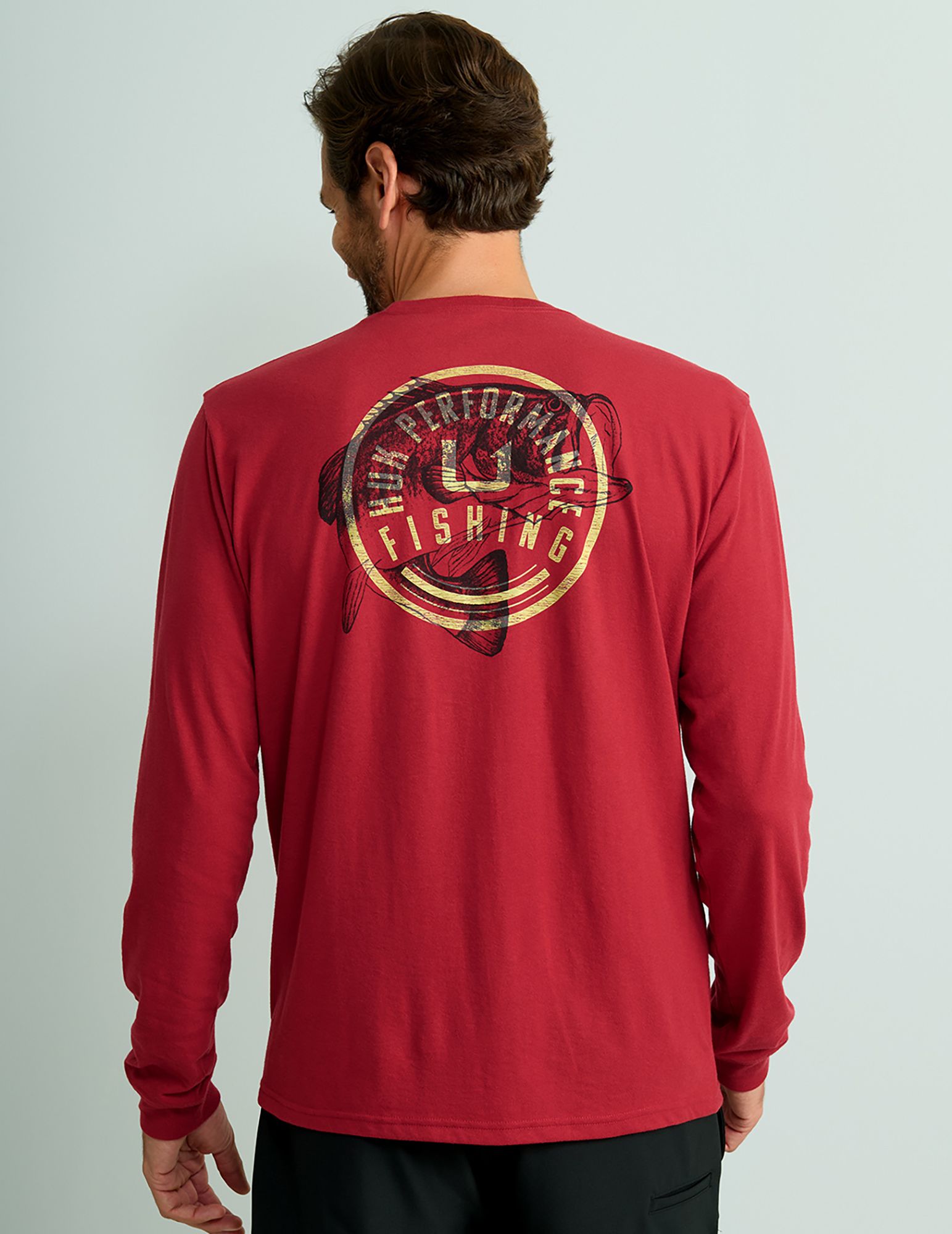 HUK Men's Graphic Long Sleeve Shirt product image
