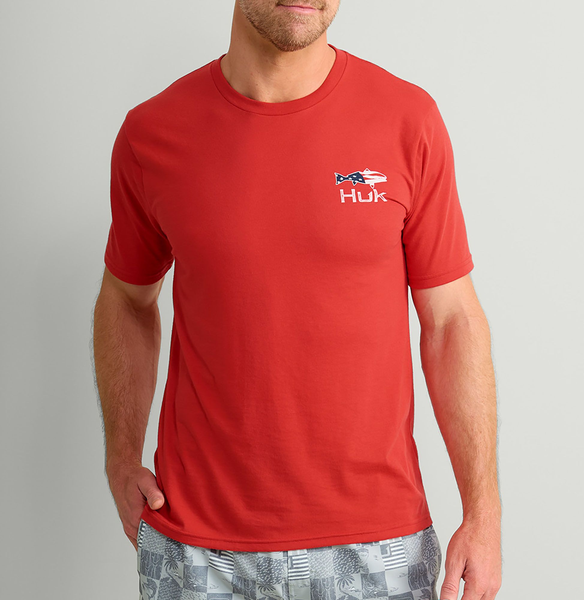 HUK Men's Fish Flag T-Shirt product image