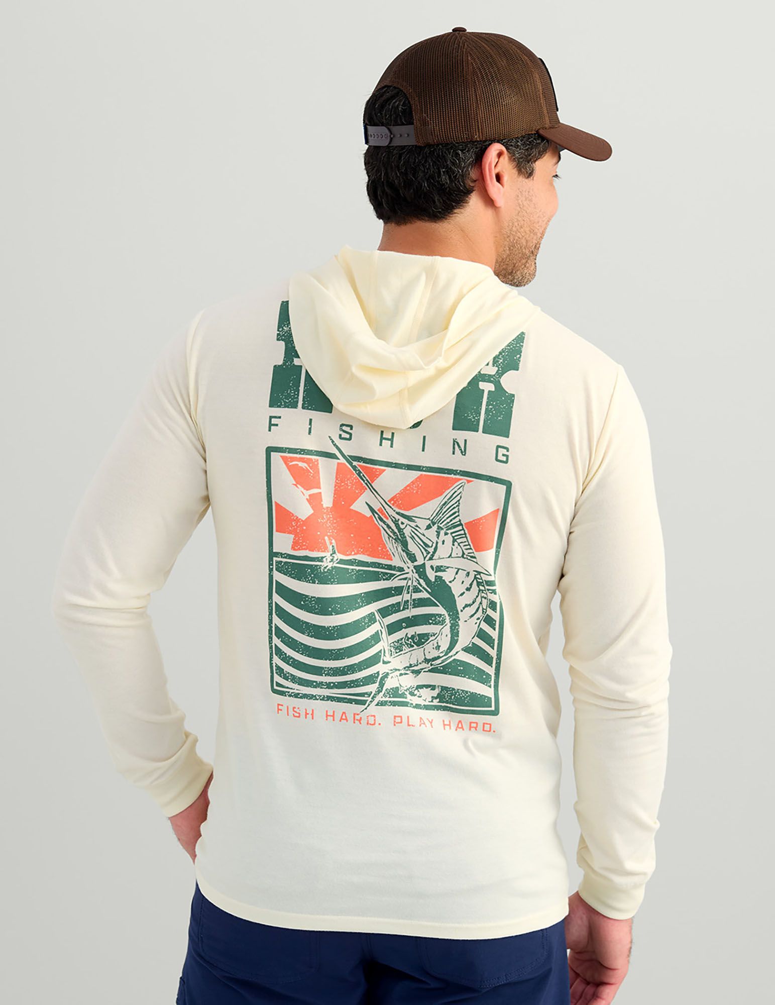 HUK Men's HUK Sword Rock Long Sleeve Hoodie product image