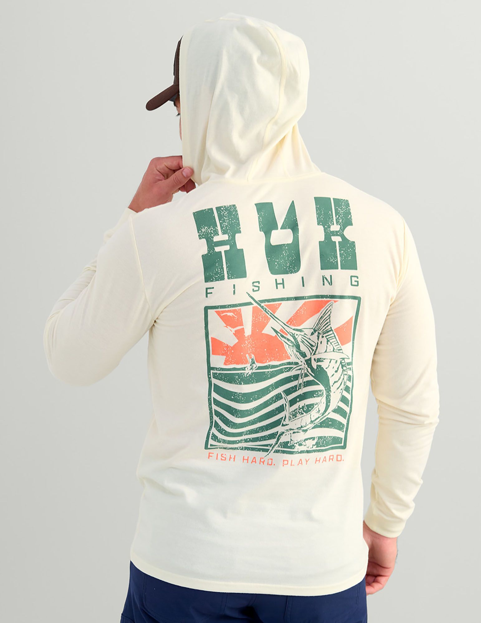 HUK Men's HUK Sword Rock Long Sleeve Hoodie product image