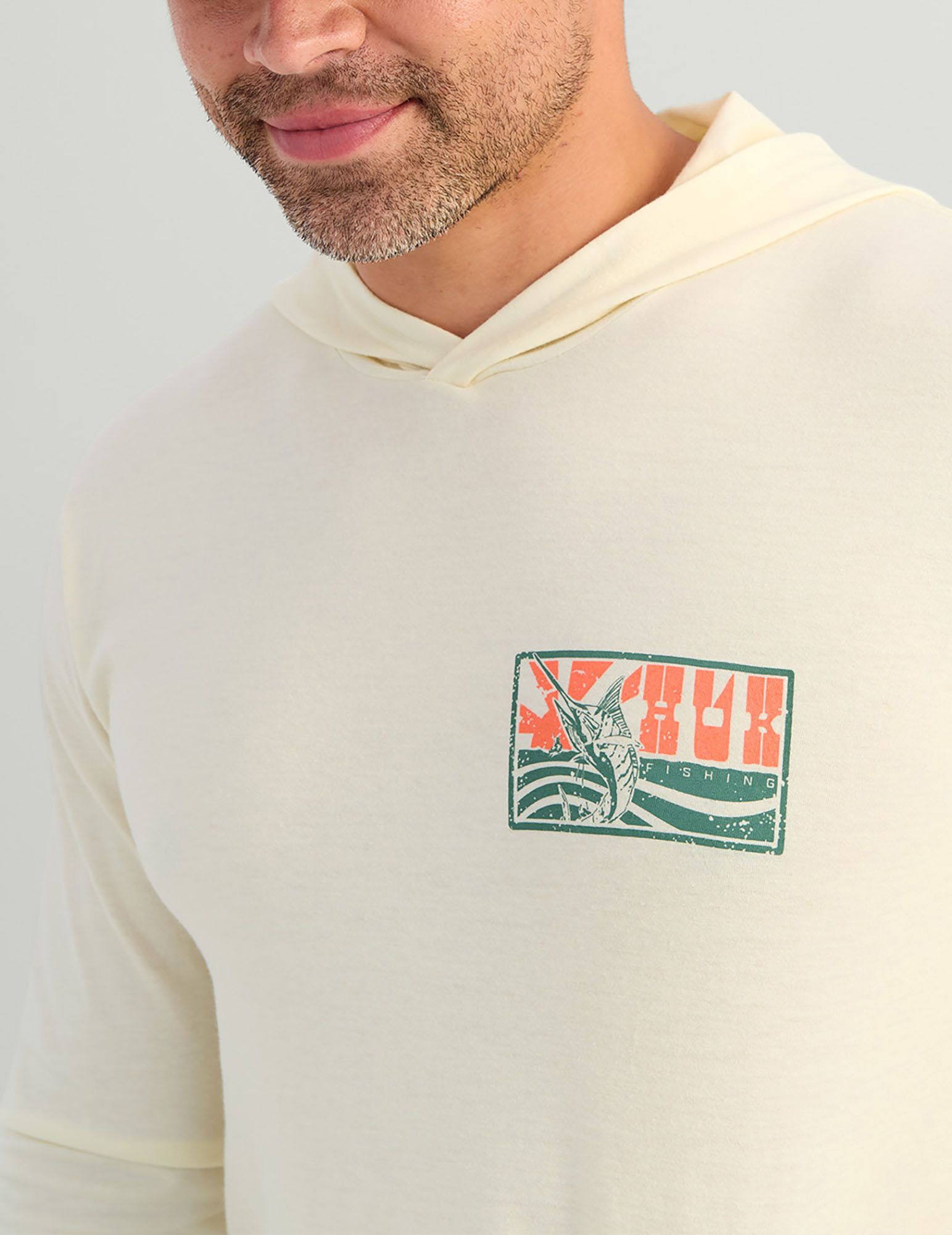 HUK Men's HUK Sword Rock Long Sleeve Hoodie product image