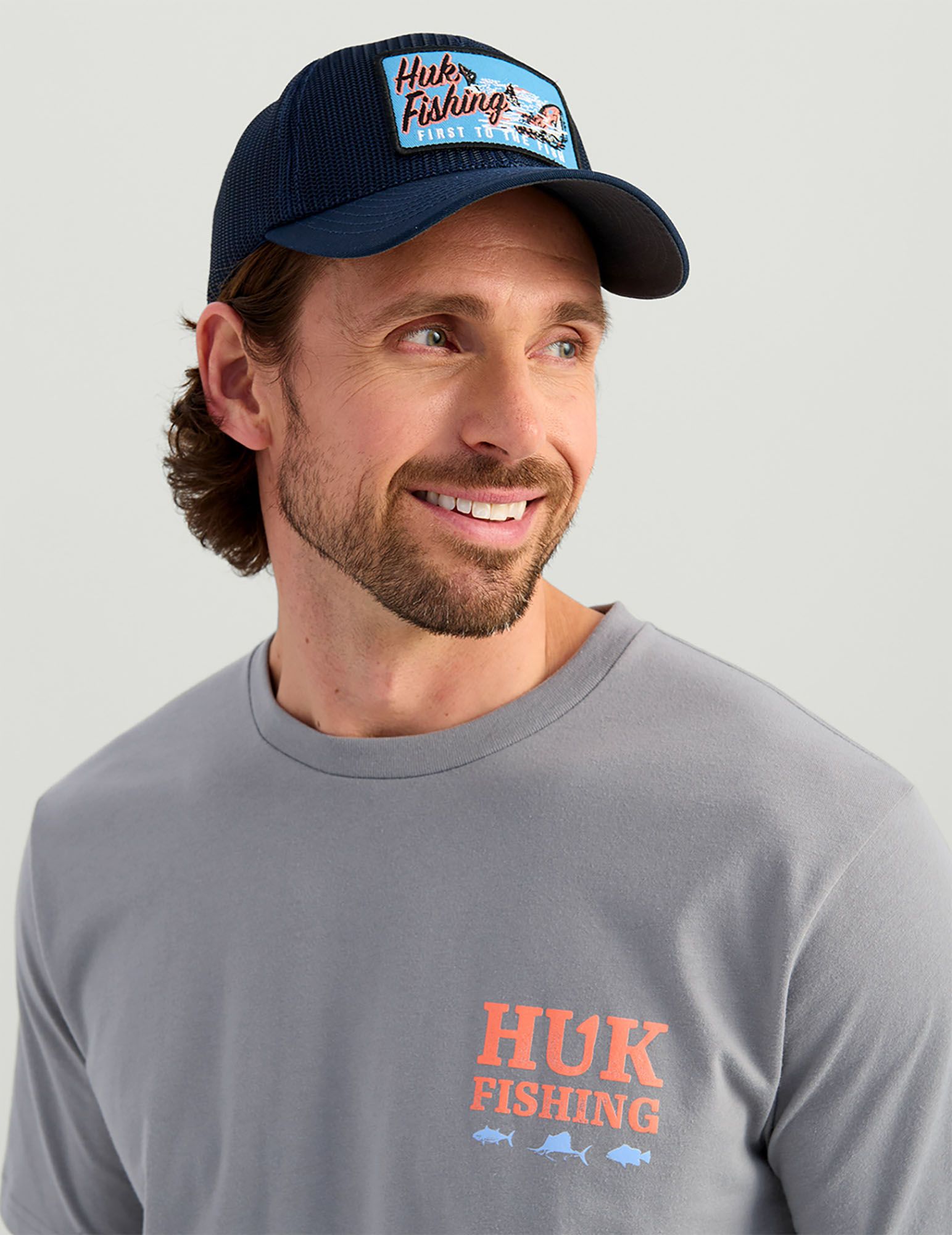 HUK Men's HUK Fish Short Sleeve T-Shirt product image