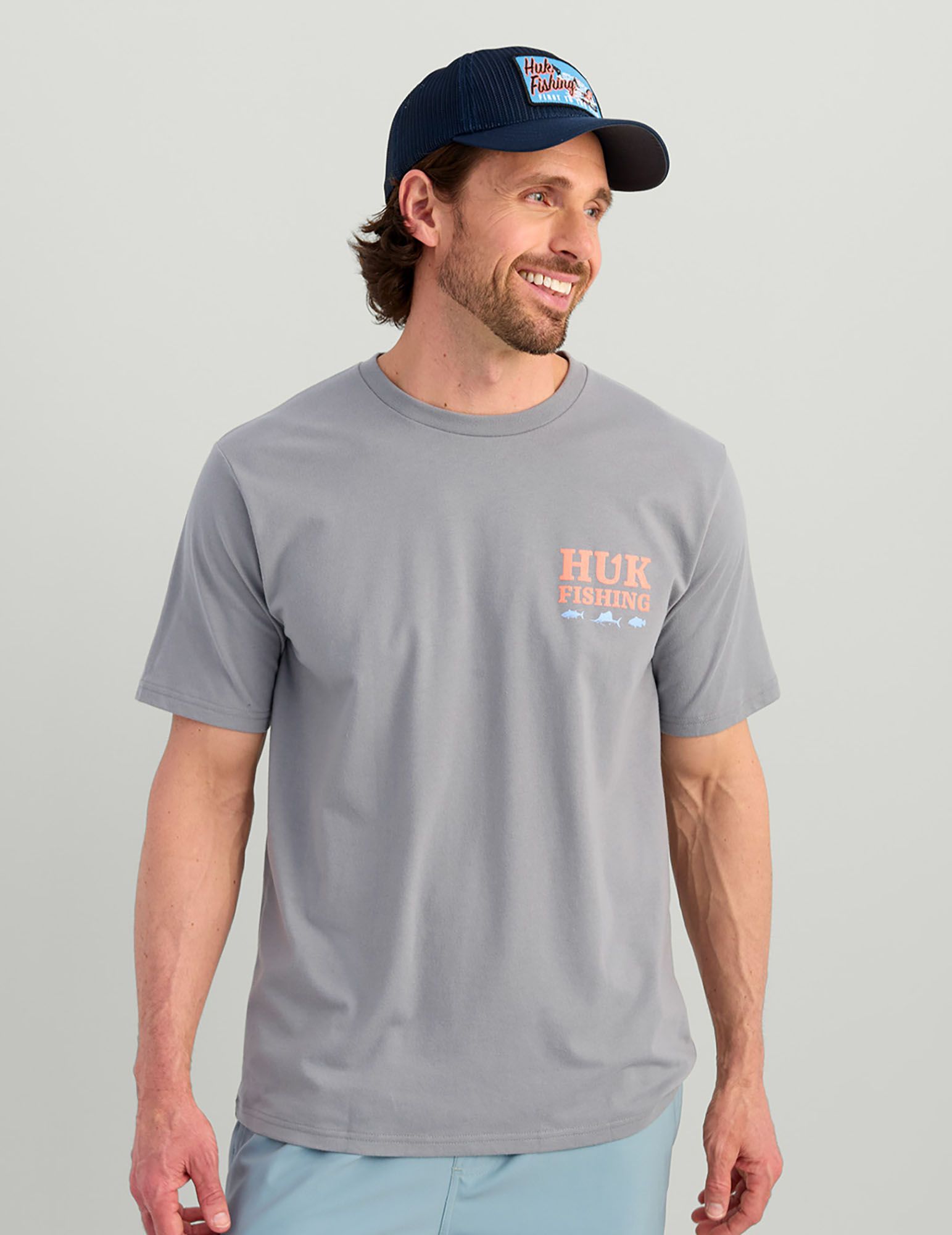 HUK Men's HUK Fish Short Sleeve T-Shirt product image