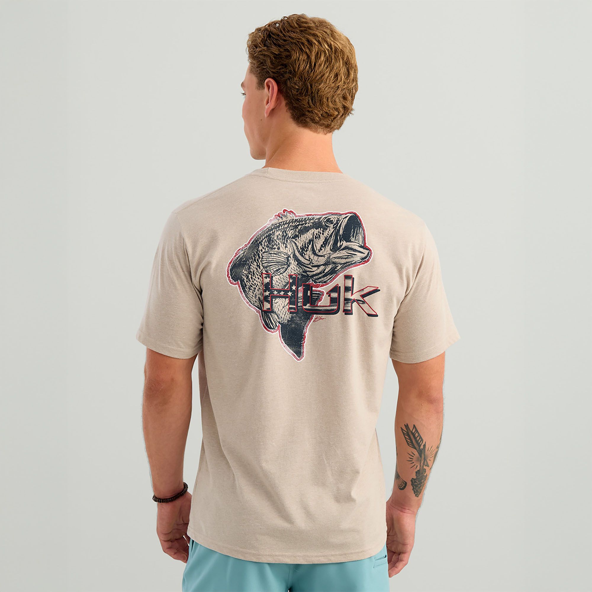 HUK Men's Americana Short Sleeve T-Shirt product image