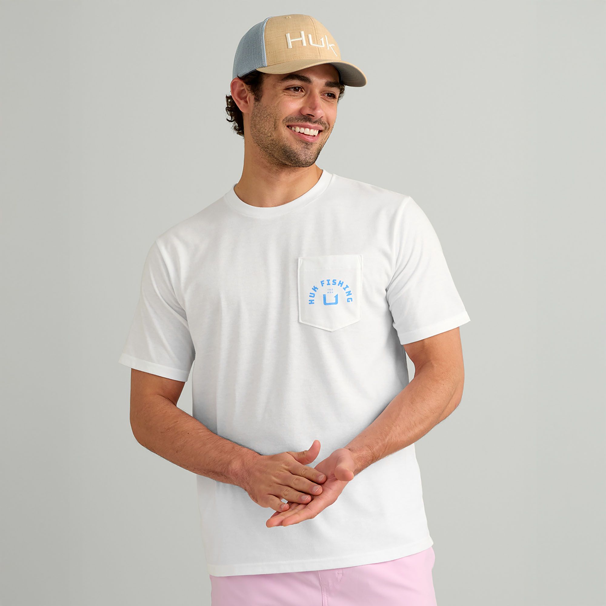 HUK Men's Fishing Short Sleeve Pocket T-Shirt product image