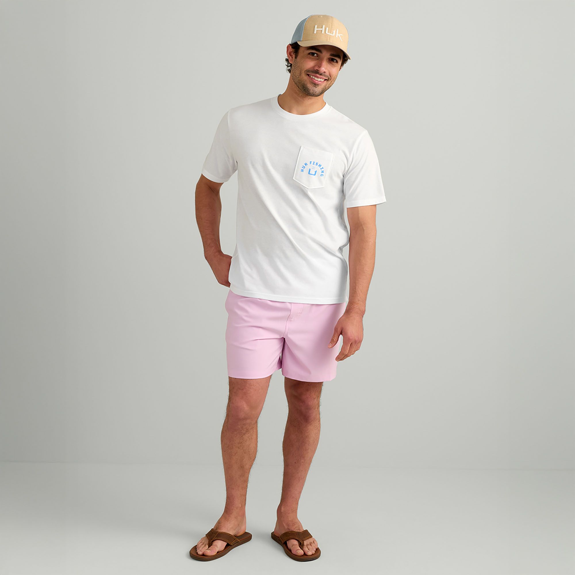 HUK Men's Fishing Short Sleeve Pocket T-Shirt product image