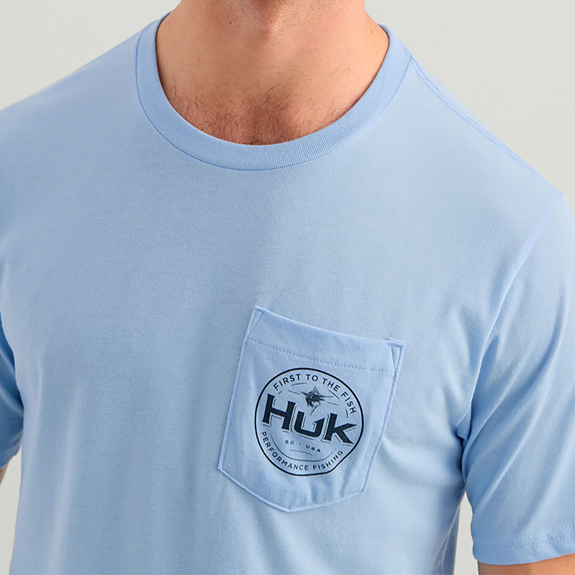 HUK Men's Circle Short Sleeve Pocket T-Shirt product image