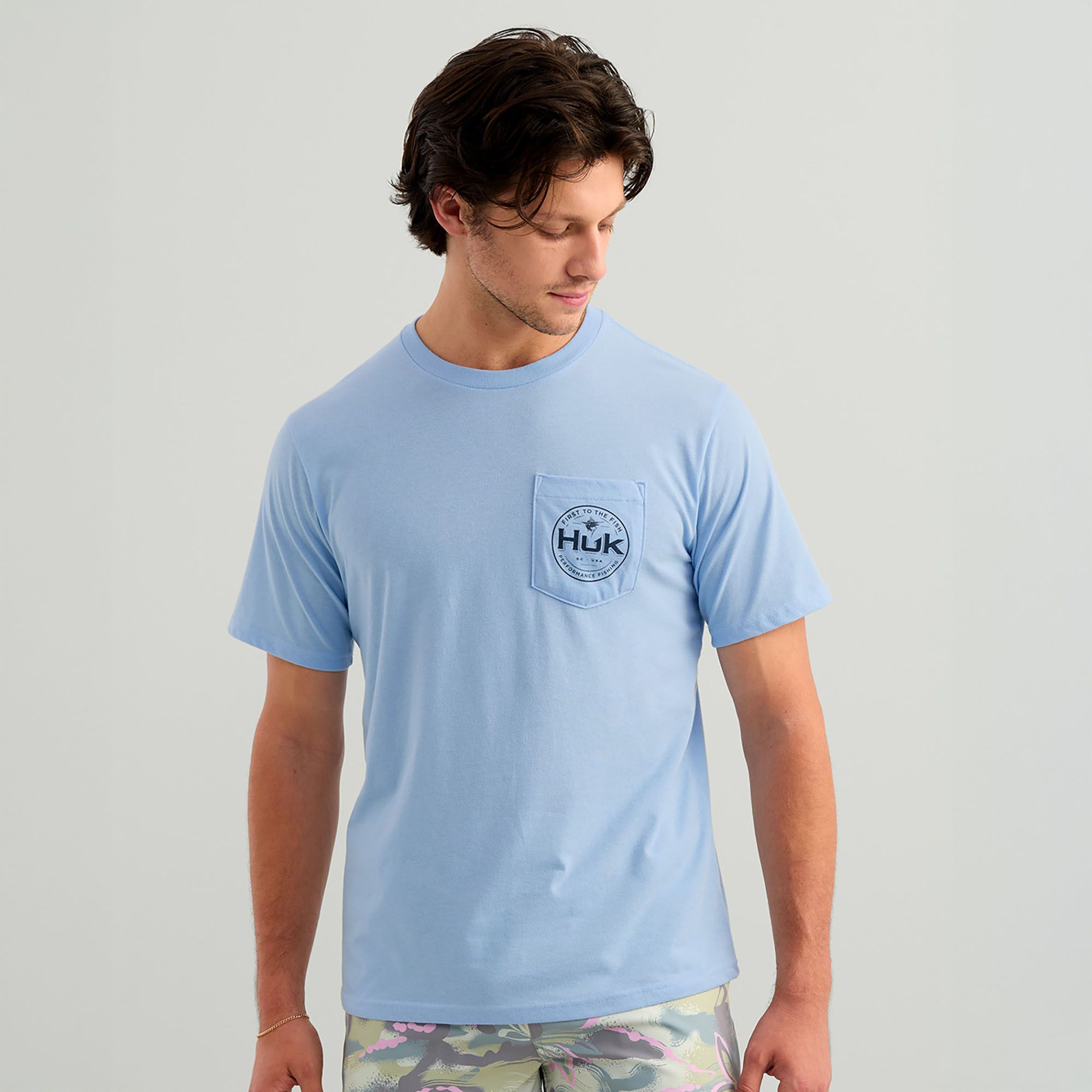 HUK Men's Circle Short Sleeve Pocket T-Shirt product image
