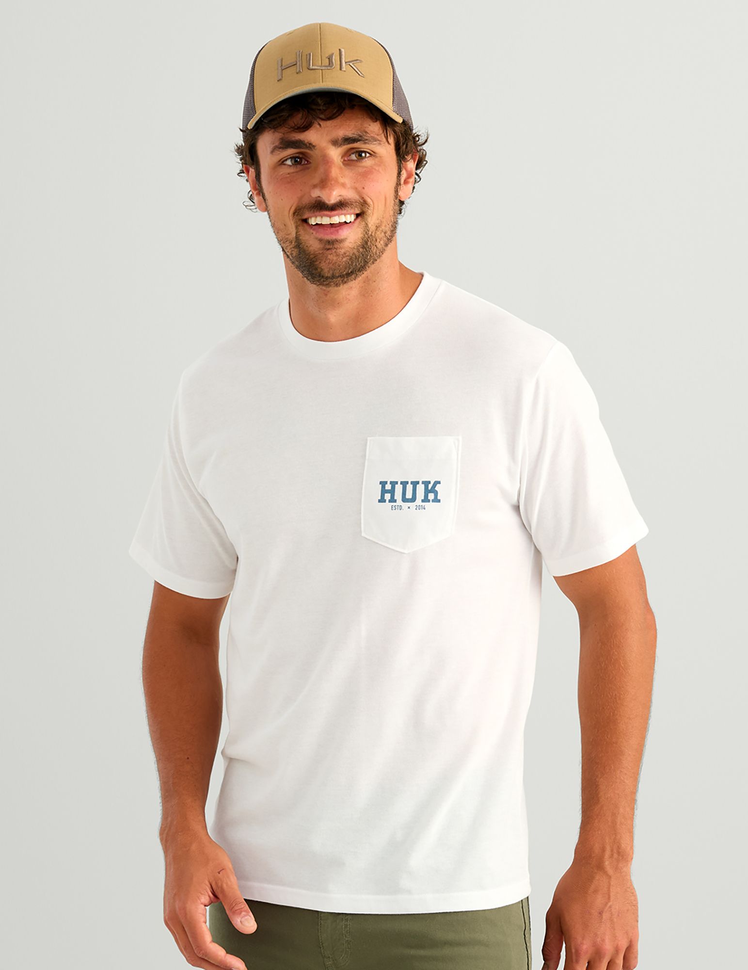 HUK Men's Lab Sketch Pocket Tee product image