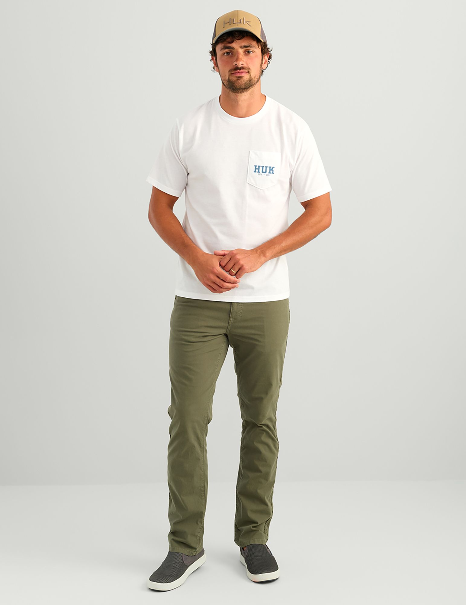 HUK Men's Lab Sketch Pocket Tee product image