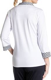 Sport Haley Women's Holly 3/4 Sleeves 1/4 Zip Golf Polo product image