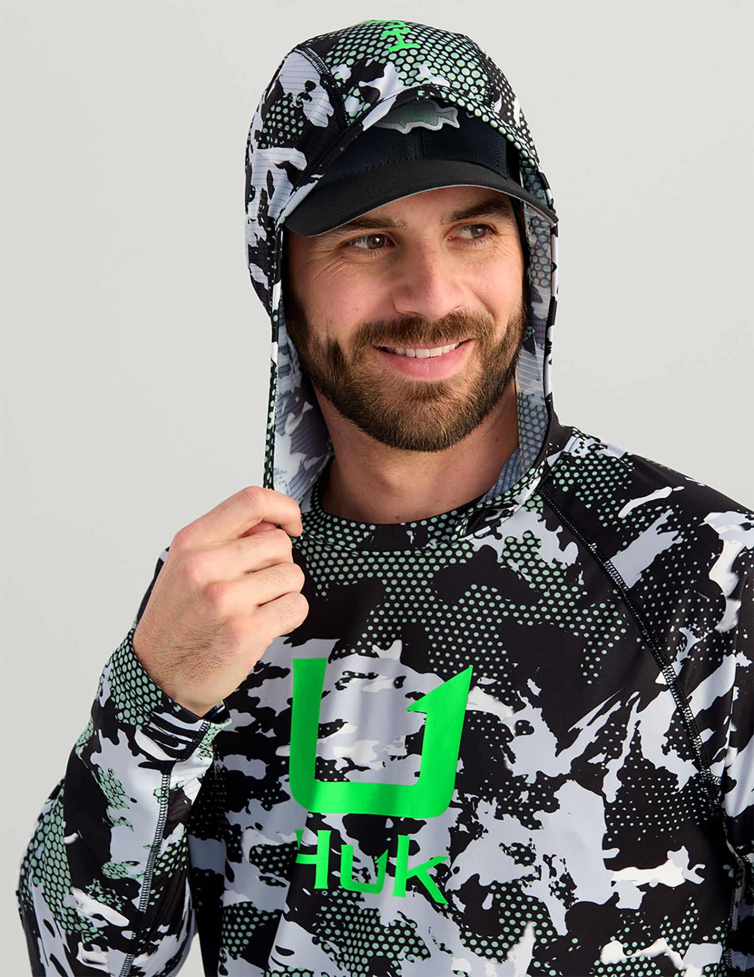 HUK Men's KC Icon Apex Vert Hoodie product image
