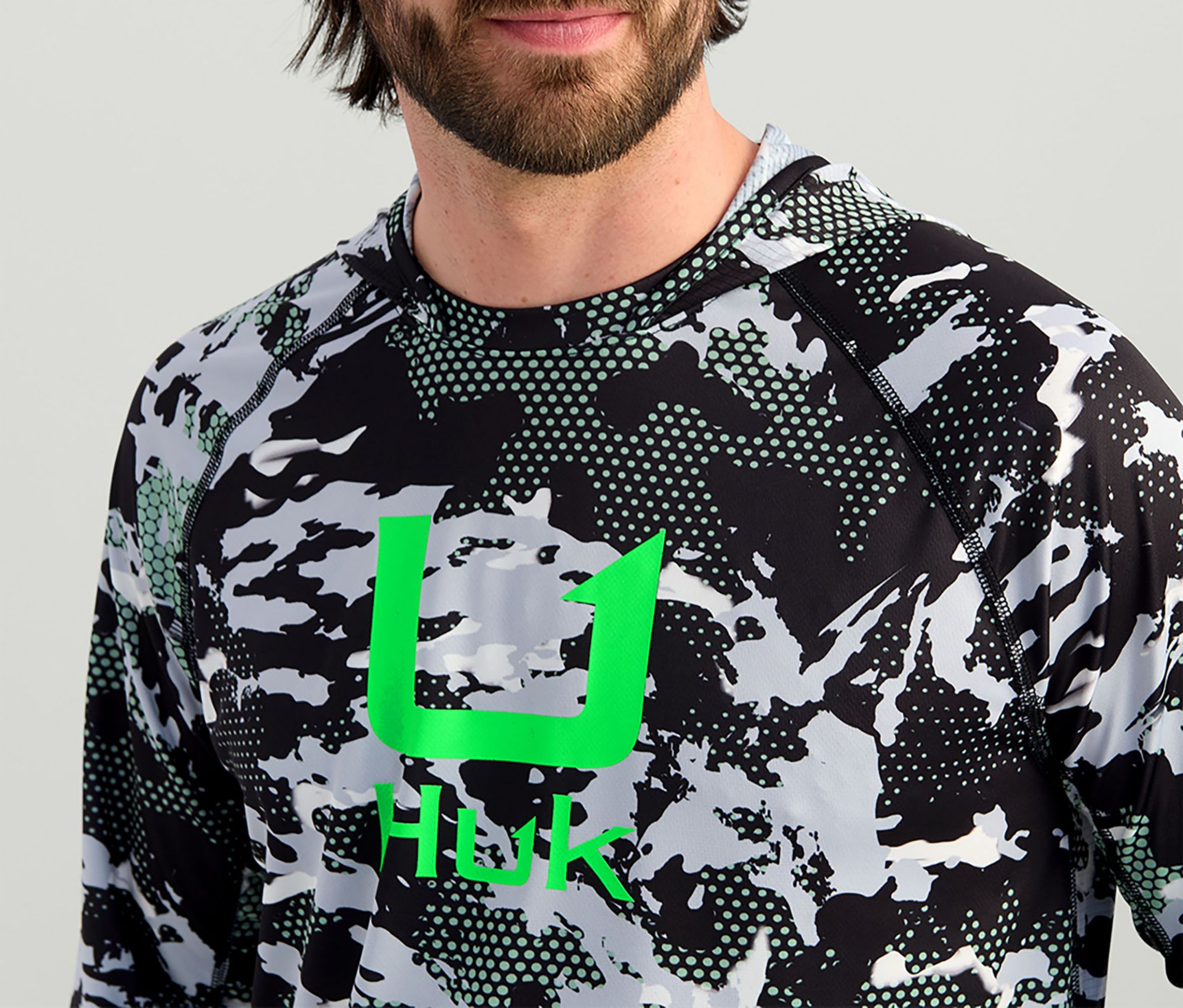 HUK Men's KC Icon Apex Vert Hoodie product image