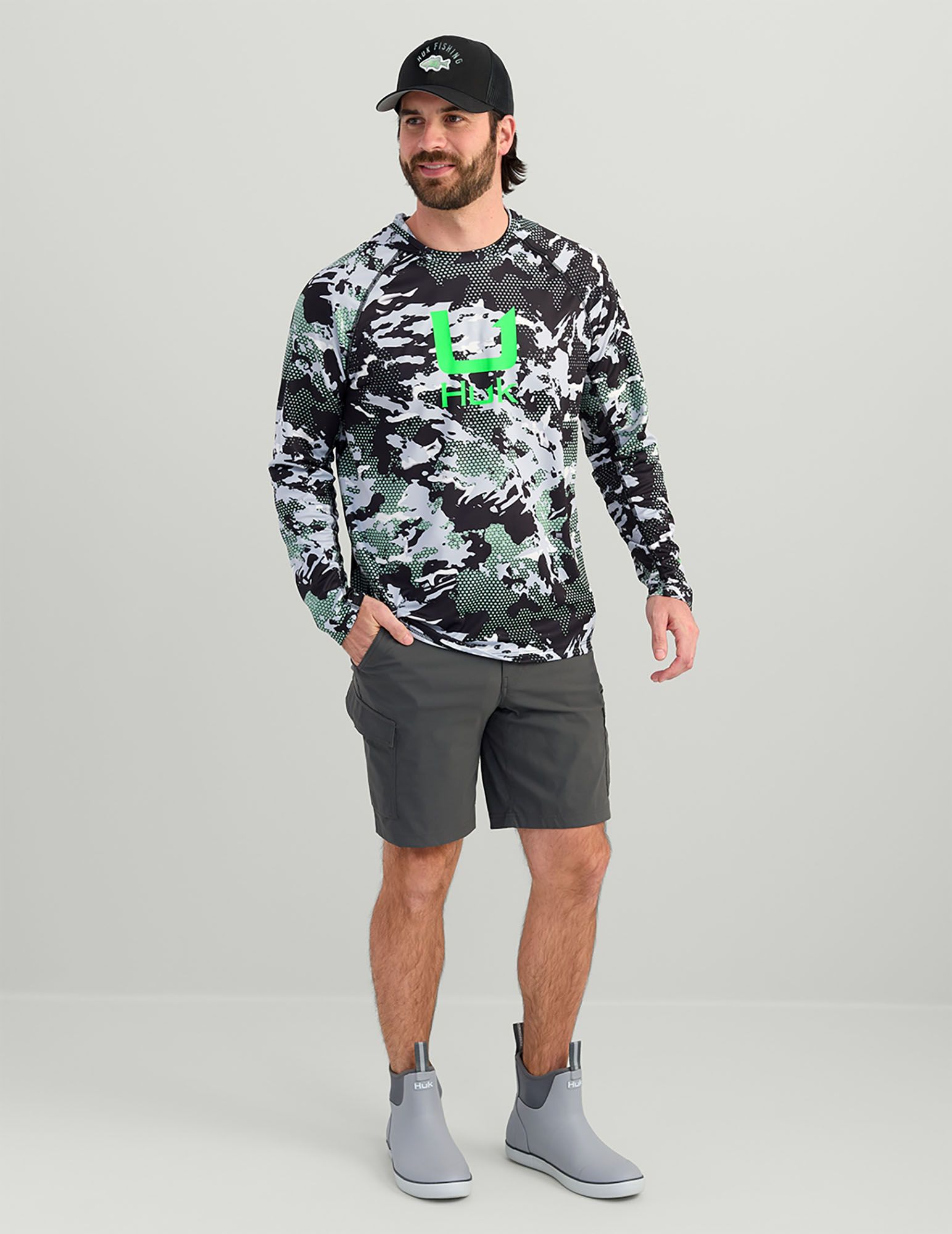 HUK Men's KC Icon Apex Vert Hoodie product image