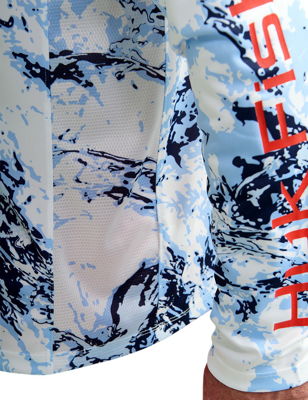 HUK Men's Mossy Oak Pursuit Crew Neck Long Sleeve T-Shirt product image