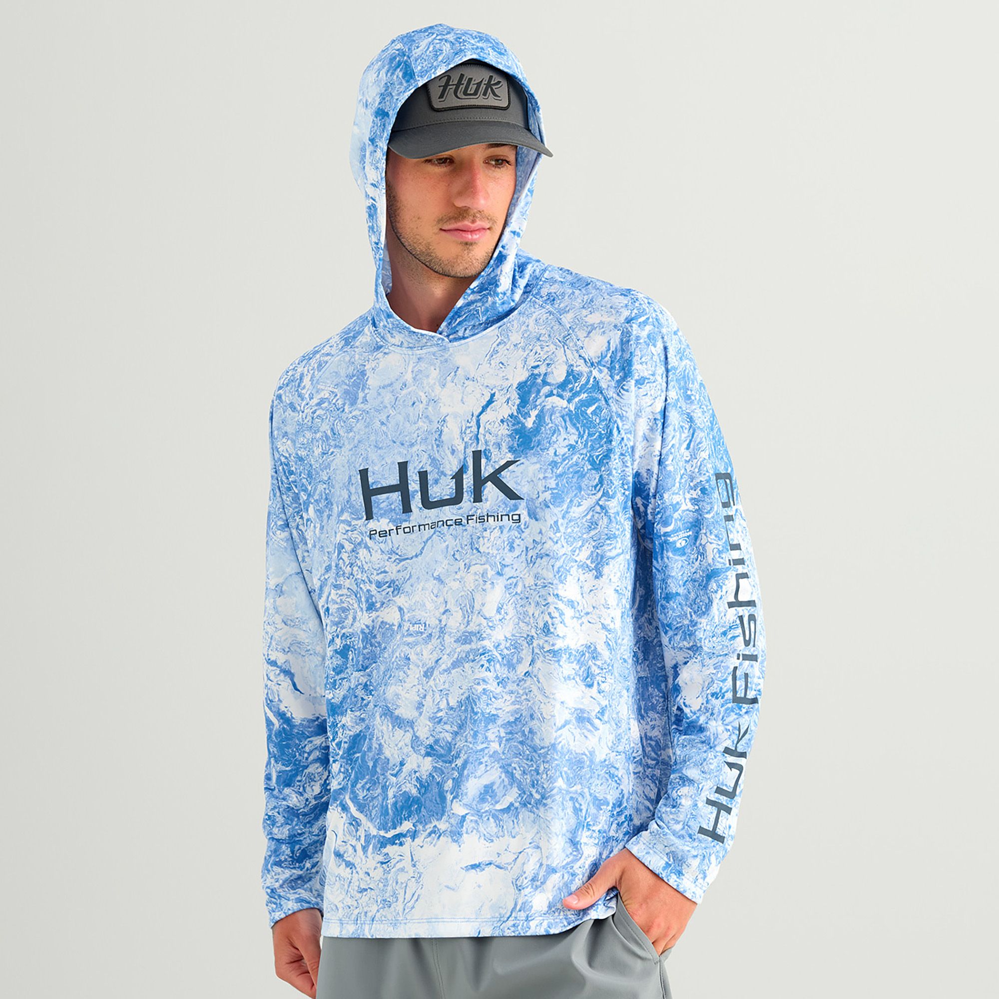 HUK Men's Mossy Oak Pursuit Hoodie product image