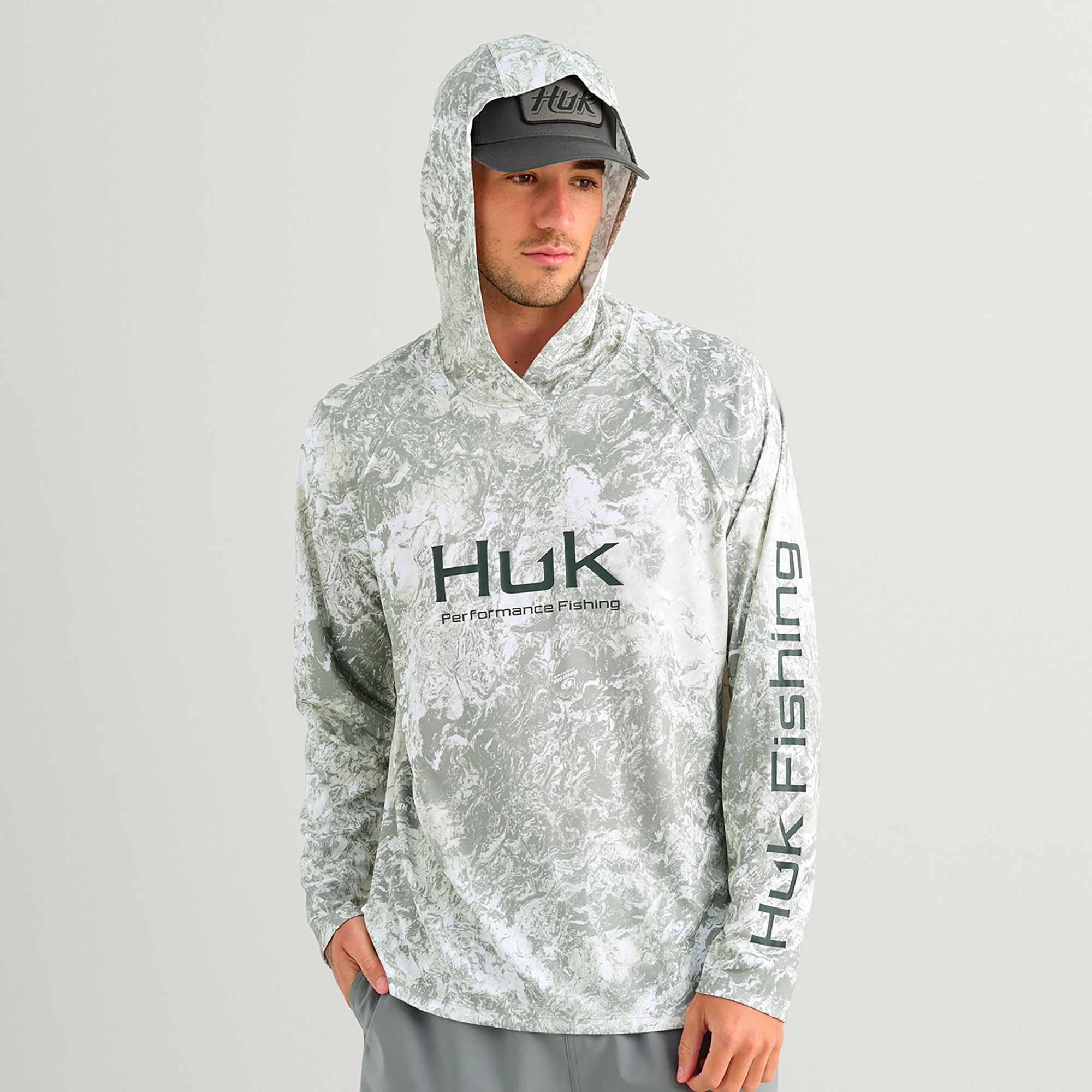 HUK Men's Mossy Oak Pursuit Hoodie product image