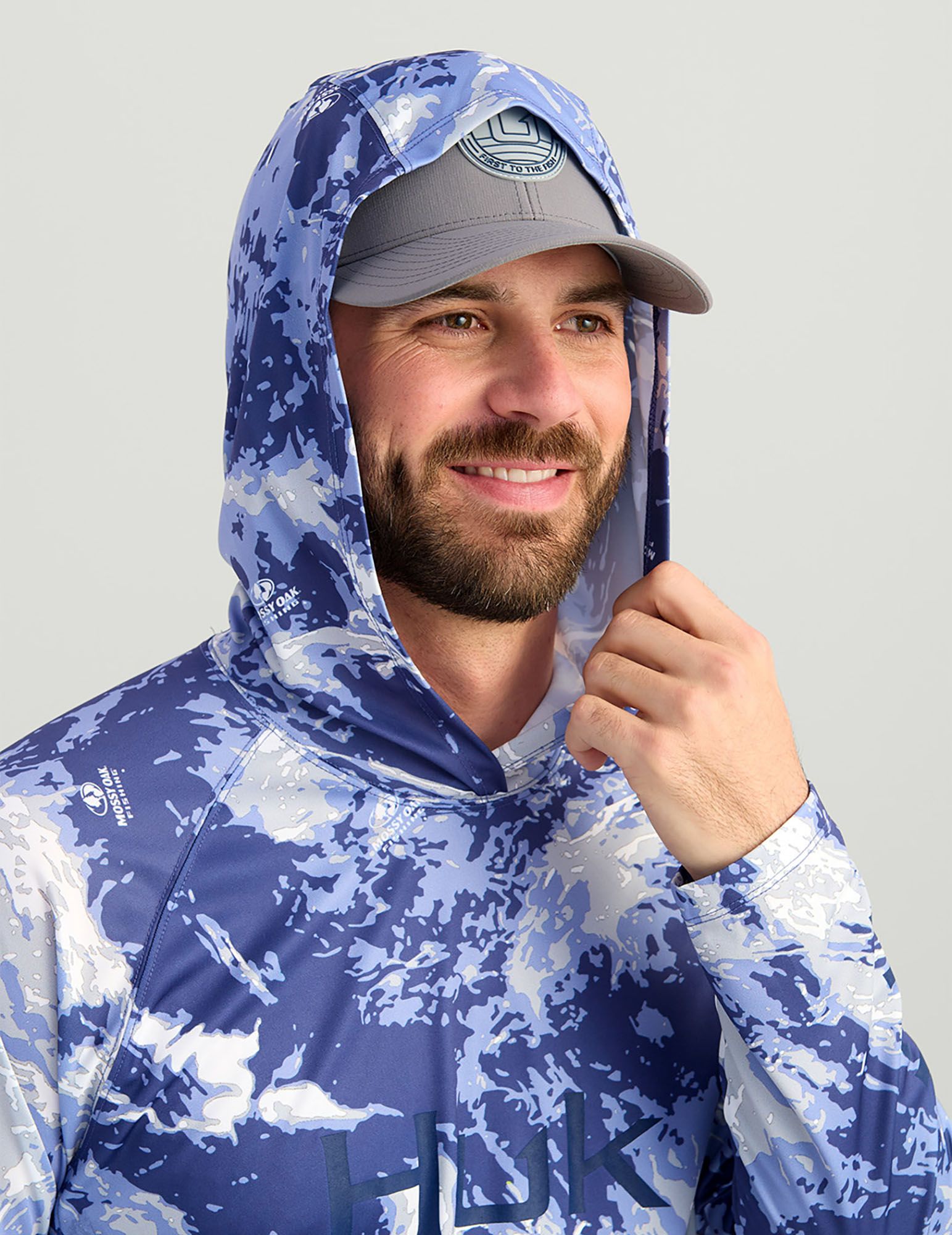 HUK Men's Mossy Oak Pursuit Hoodie product image