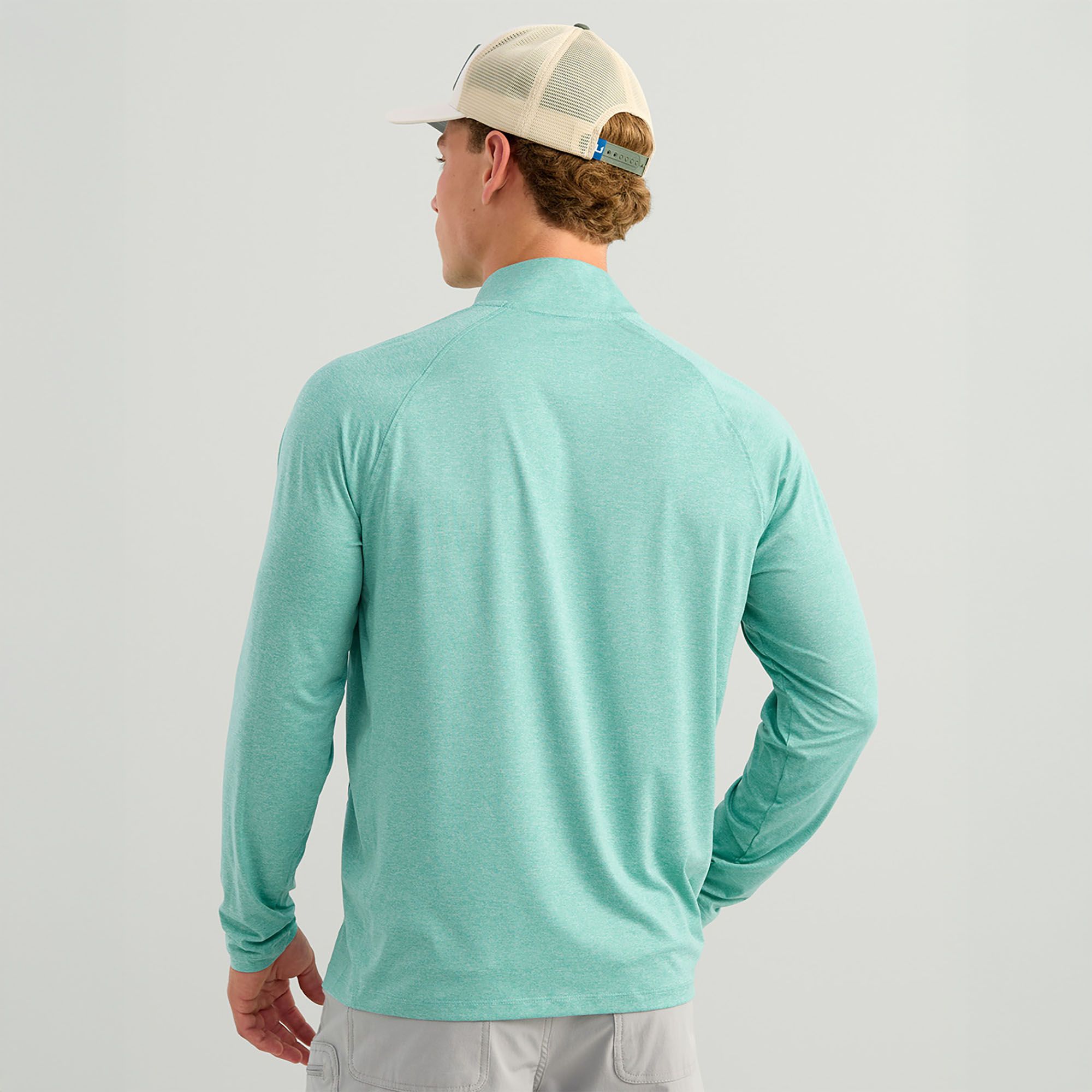 HUK Men's Airweight 1/4 Zip product image