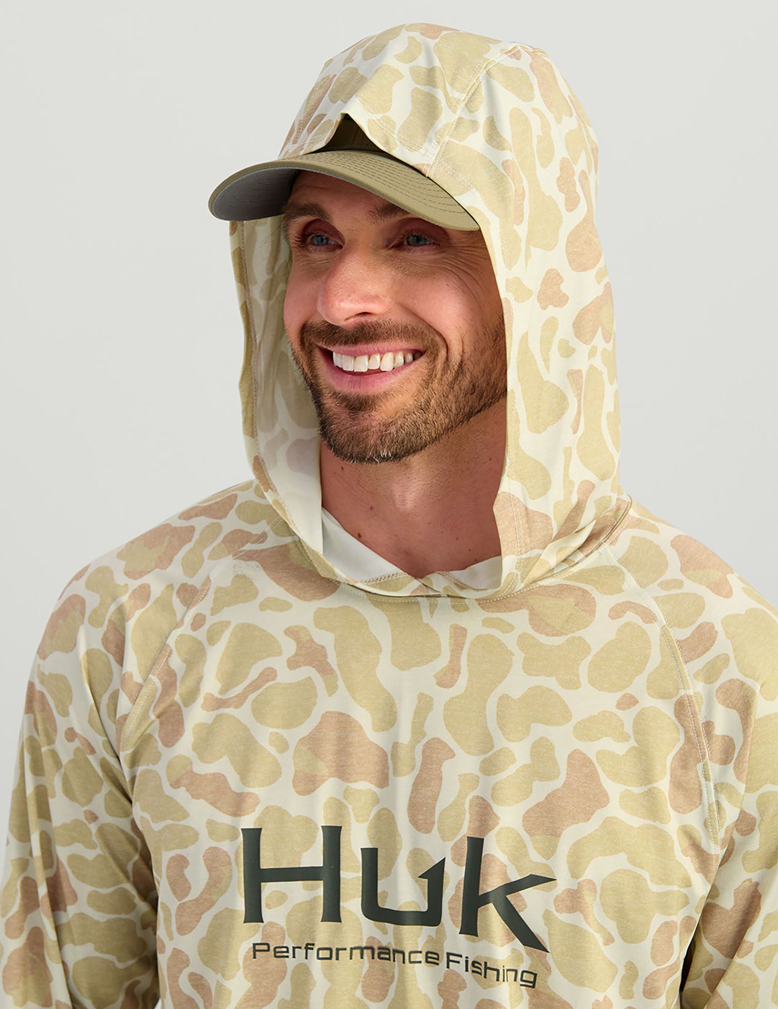 HUK Men's Pursuit Lite KC Printed Hoodie product image