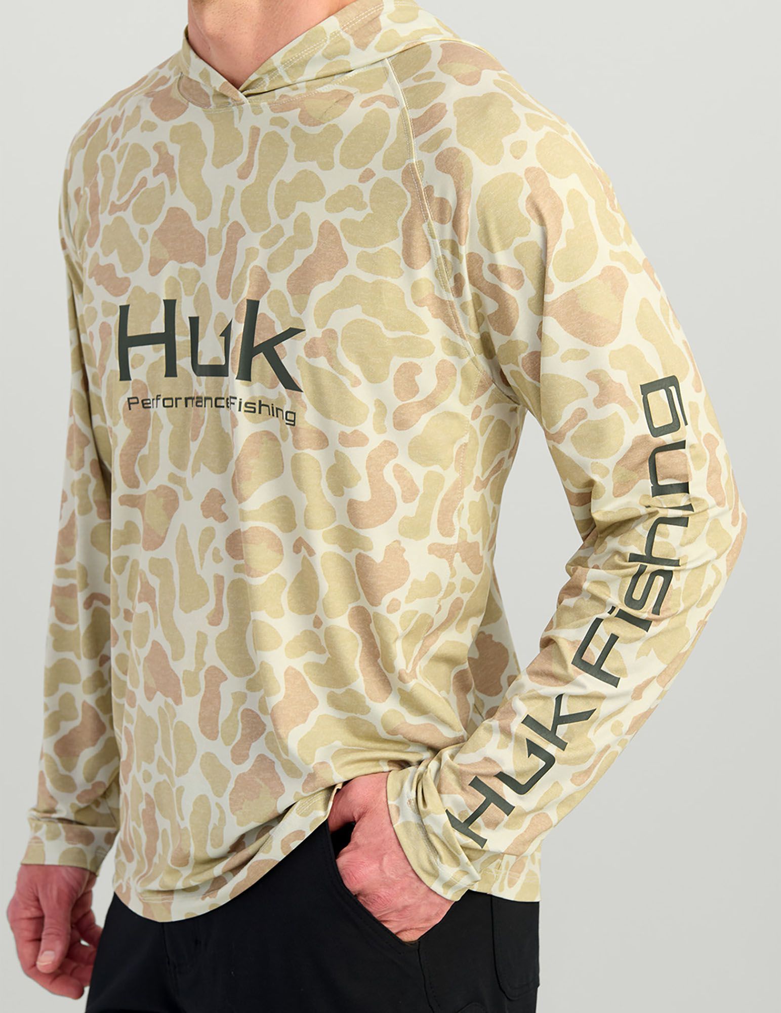 HUK Men's Pursuit Lite KC Printed Hoodie product image