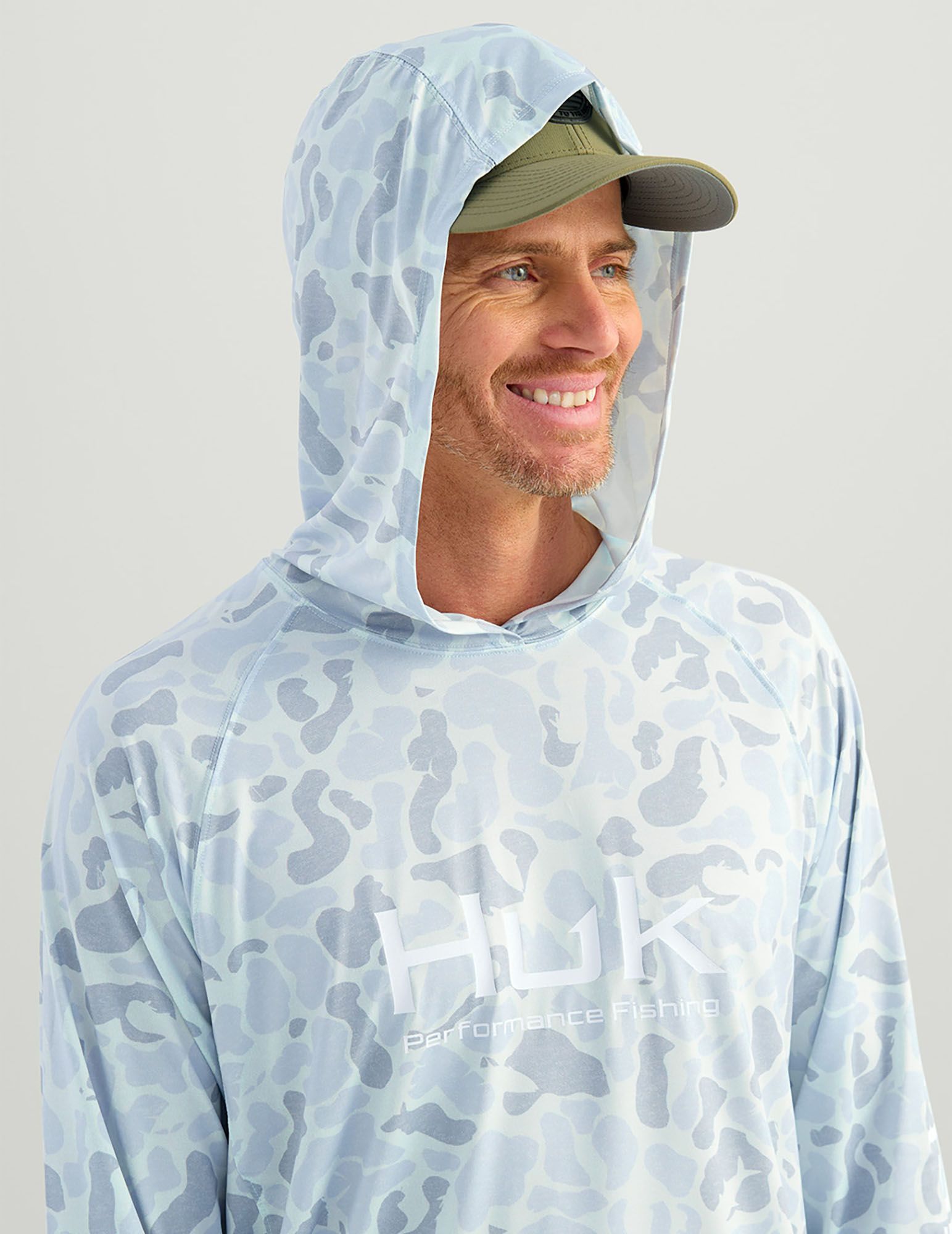 HUK Men's Pursuit Lite KC Printed Hoodie product image