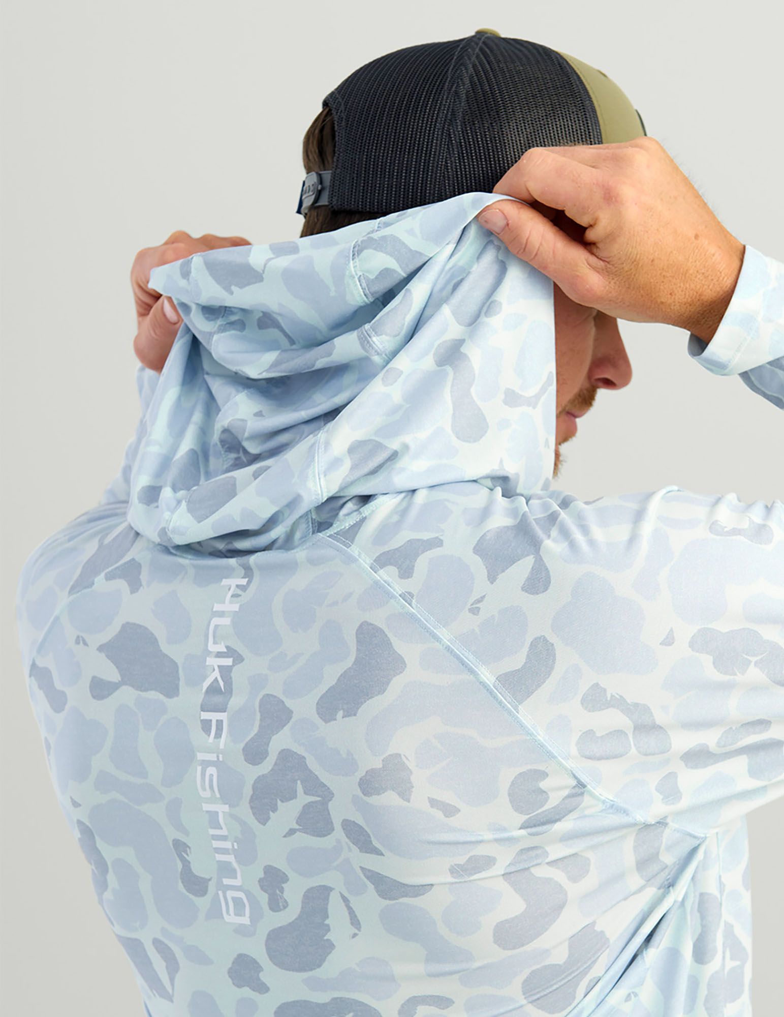 HUK Men's Pursuit Lite KC Printed Hoodie product image