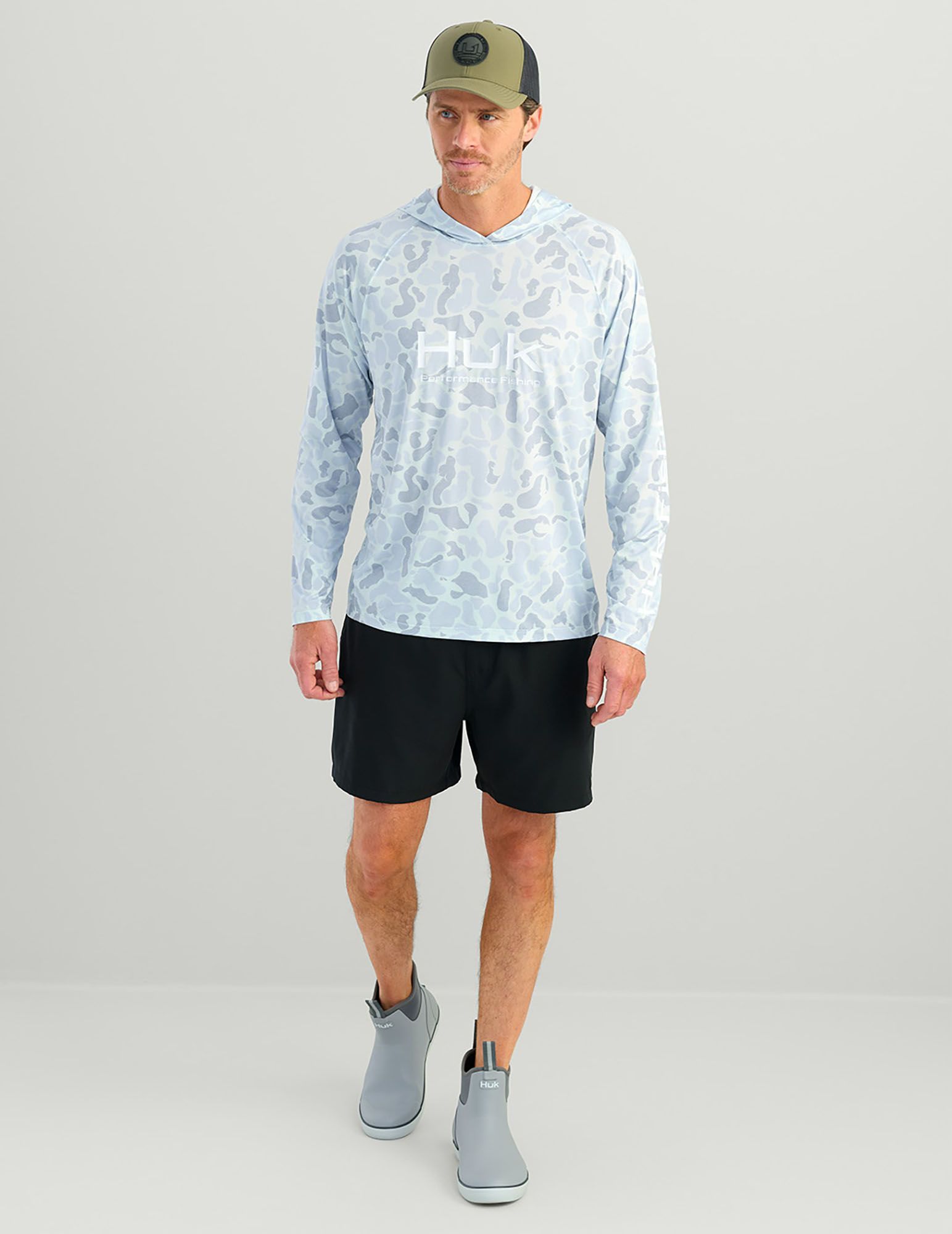 HUK Men's Pursuit Lite KC Printed Hoodie product image