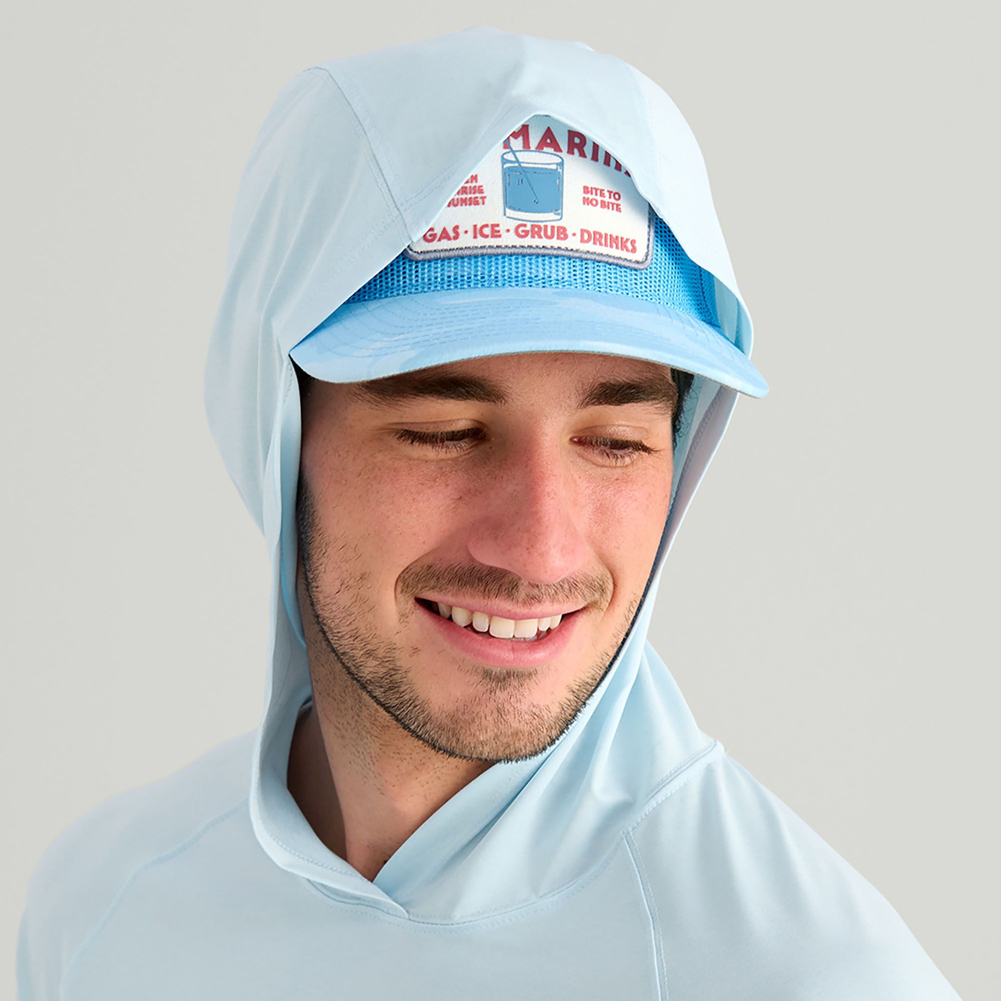 HUK Men's Airweight Long Sleeve Hoodie product image